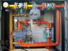 Regulador de presión de gas y medición de Skid